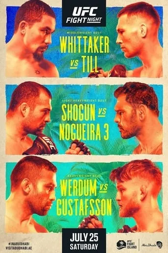 UFC on ESPN 14: Whittaker vs. Till movie poster - Rated 8/10