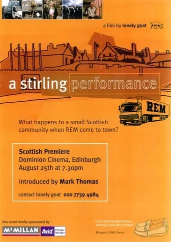 R.E.M.: A Stirling Performance movie poster - Entertainment content