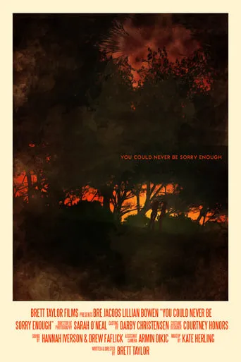 You Could Never Be Sorry Enough movie poster - Entertainment content