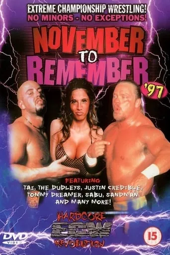 ECW November to Remember 1997 movie poster - Rated 3.5/10