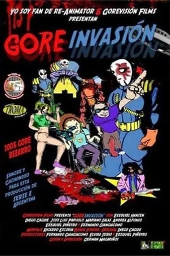Goreinvasión movie poster - Entertainment content