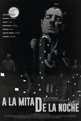 A la mitad de la noche movie poster - Entertainment content