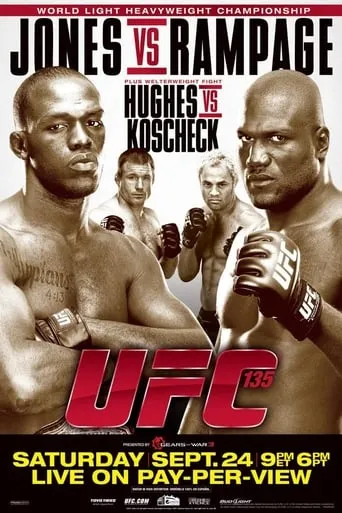 UFC 135: Jones vs. Rampage movie poster - Rated 6.4/10