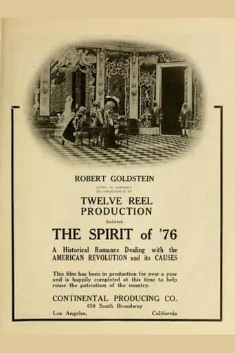 The Spirit of '76 movie poster - Entertainment content