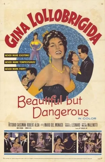 Beautiful But Dangerous movie poster - Rated 6/10