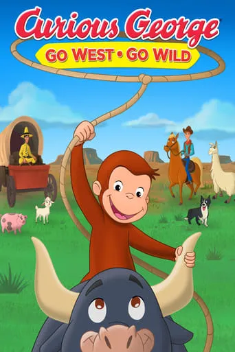 Curious George: Go West, Go Wild movie poster - Rated 6.1/10