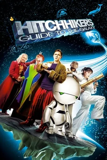 The Hitchhiker's Guide to the Galaxy movie poster - Rated 6.676/10