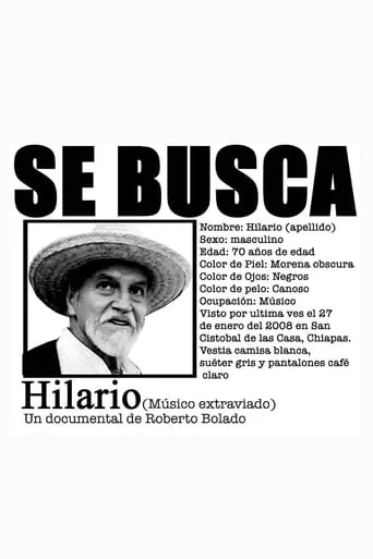 Hilario (Músico extraviado) movie poster - Rated 5/10