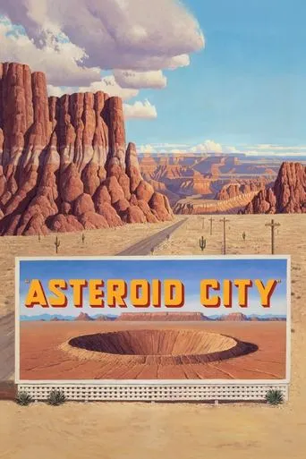 Asteroid City movie poster - Rated 6.455/10