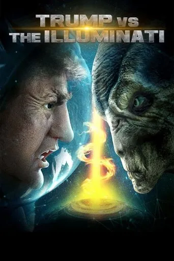 Trump vs the Illuminati movie poster - Rated 2.3/10