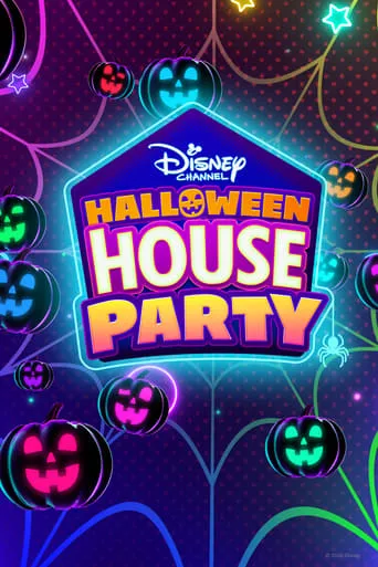 Disney Channel Halloween House Party movie poster - Rated 9/10