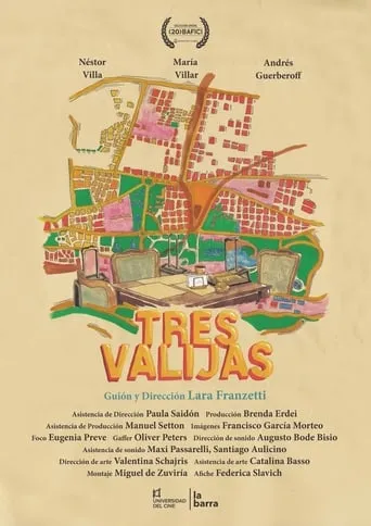 Tres valijas movie poster - Entertainment content
