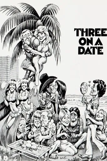 Three on a Date movie poster - Rated 1/10