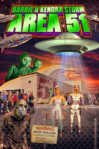 Barbie & Kendra Storm Area 51 movie poster - Rated 4.2/10