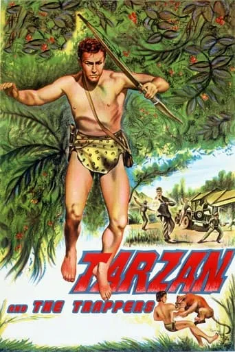 Tarzan and the Trappers movie poster - Rated 4/10