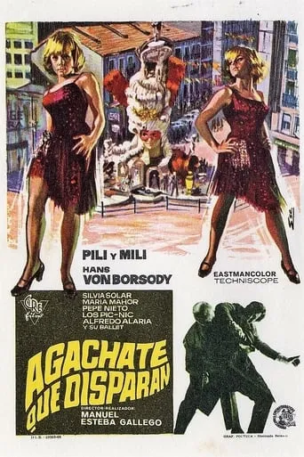 Agáchate, que disparan movie poster - Entertainment content