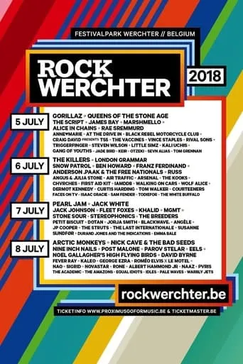 Pearl Jam: Rock Werchter 2018 movie poster - Entertainment content