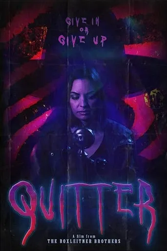 Quitter movie poster - Entertainment content