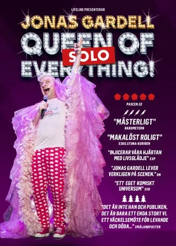 Jonas Gardell - Queen of fucking everything movie poster - Entertainment content