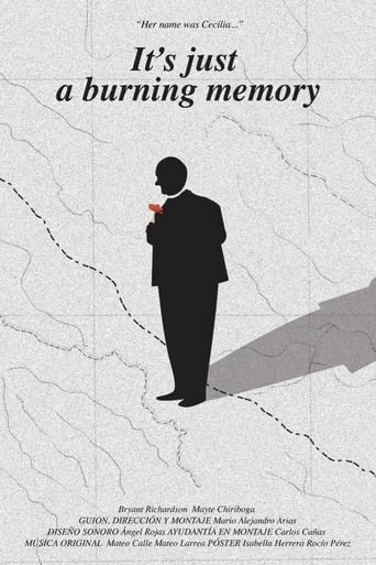 It's just a burning memory movie poster - Entertainment content