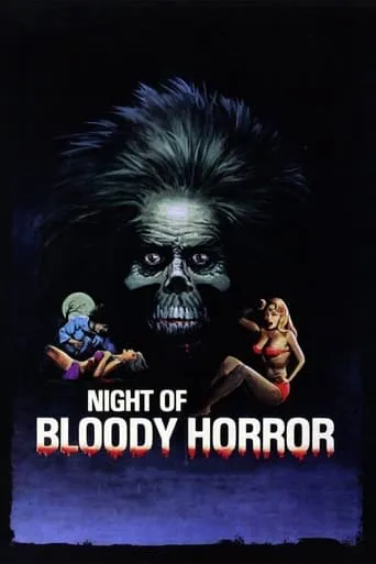 The Night of Bloody Horror movie poster - Rated 3.5/10