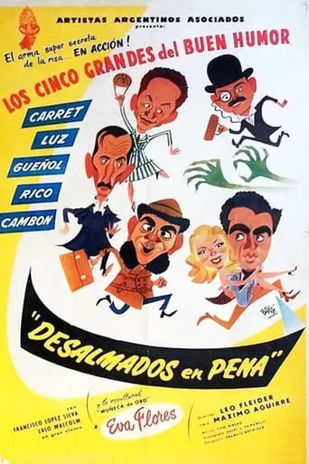 Desalmados en pena movie poster - Rated 5/10