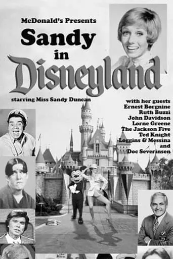 Sandy in Disneyland movie poster - Rated 6/10