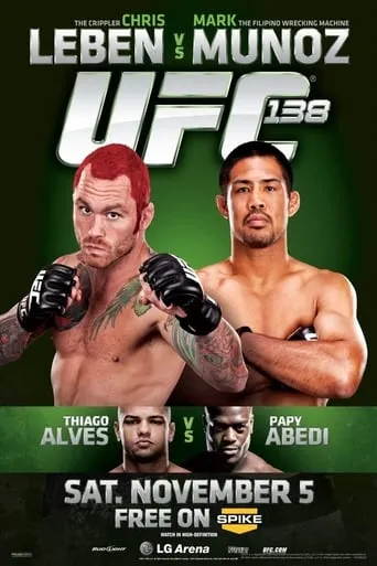UFC 138: Leben vs. Muñoz movie poster - Rated 6.2/10