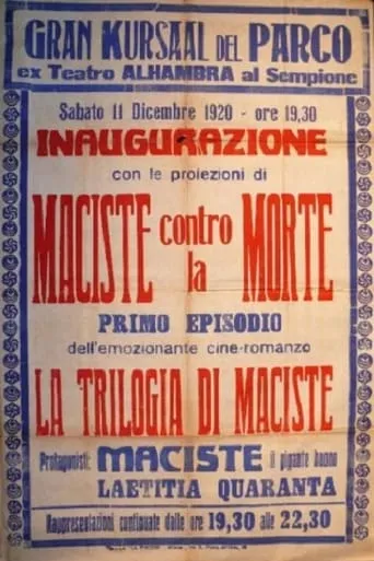 La trilogia di Maciste movie poster - Entertainment content