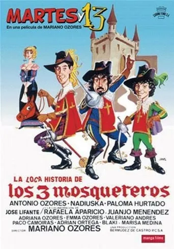 La loca historia de los tres mosqueteros movie poster - Rated 6.3/10