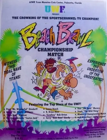 UWF Beach Brawl movie poster - Entertainment content