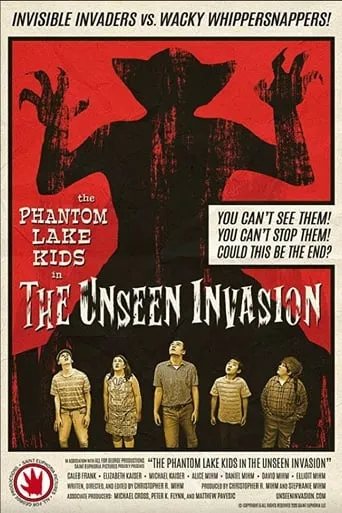 The Phantom Lake Kids in the Unseen Invasion movie poster - Rated 4/10
