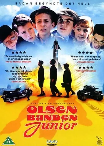 Olsen Gang Junior movie poster - Rated 6.7/10
