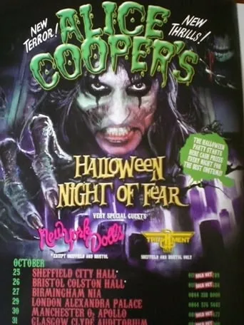 Alice Cooper: Halloween Night of Fear movie poster - Rated 5.5/10