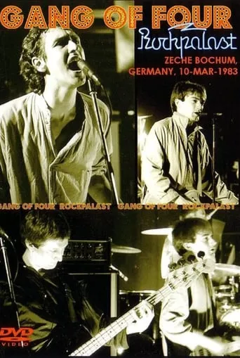 Gang of Four: Live on Rockpalast movie poster - Entertainment content