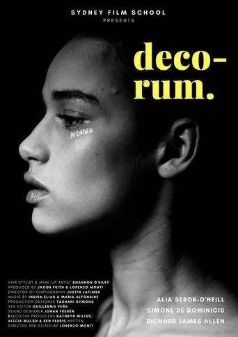 Decorum movie poster - Entertainment content