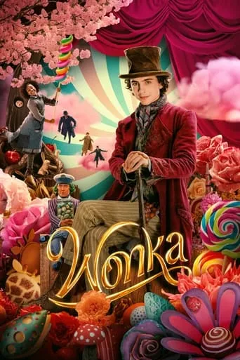 Wonka movie poster - Rated 7.165/10