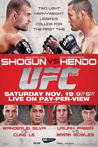 UFC 139: Shogun vs. Henderson movie poster - Rated 6.2/10