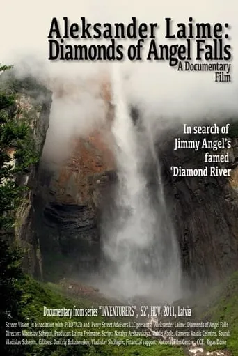 Aleksander Laime: Diamonds of Angel Falls movie poster - Entertainment content