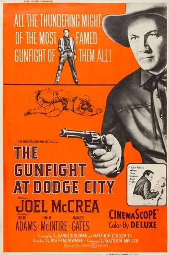 The Gunfight at Dodge City movie poster - Rated 5.6/10