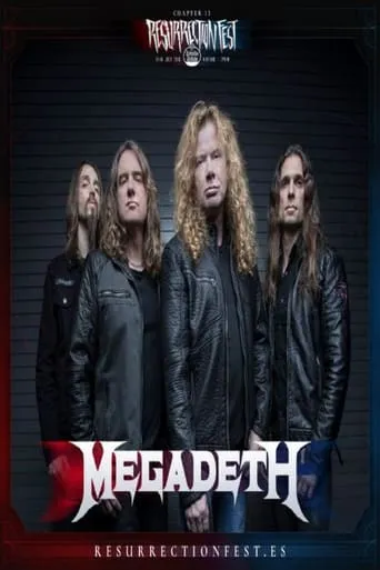 Megadeth - Live at Resurrection Fest EG 2018 movie poster - Rated 0.5/10