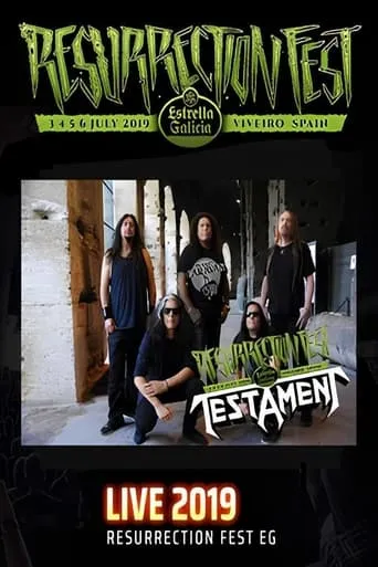 Testament - Live at Resurrection Fest EG 2019 movie poster - Entertainment content