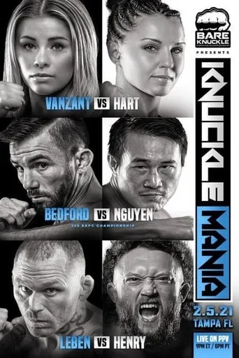 BKFC: KnuckleMania movie poster - Rated 9/10