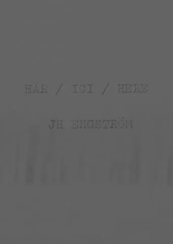 HÄR / ICI / HERE movie poster - Entertainment content