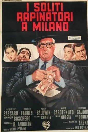 I soliti rapinatori a Milano movie poster - Rated 6/10