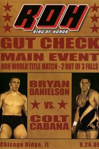 ROH: Gut Check movie poster - Entertainment content