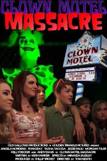 Clown Motel Massacre movie poster - Entertainment content