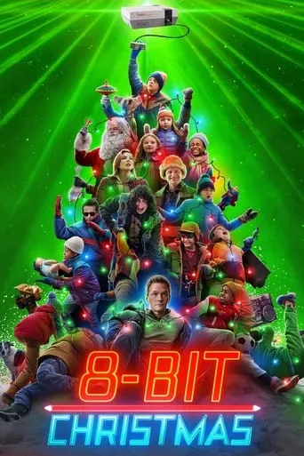 8-Bit Christmas movie poster - Rated 6.425/10