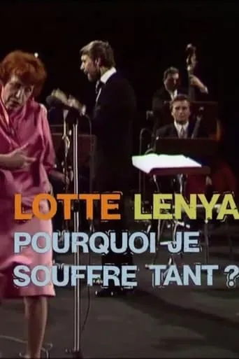 Lotte Lenya - Warum bin ich nicht froh? movie poster - Rated 8/10