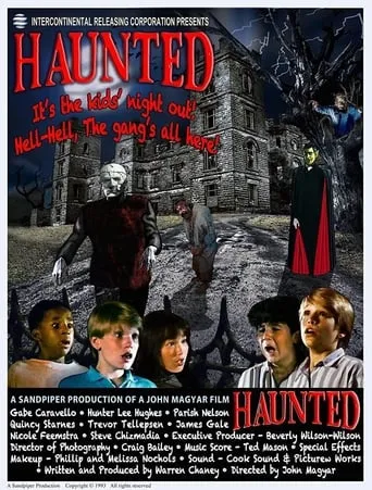 Haunted movie poster - Rated 2/10